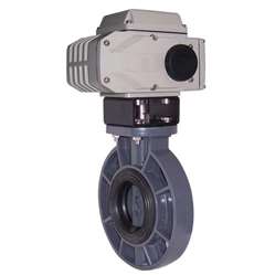 電動(dòng)UPVC塑料蝶閥、UPVC電動(dòng)塑料蝶閥