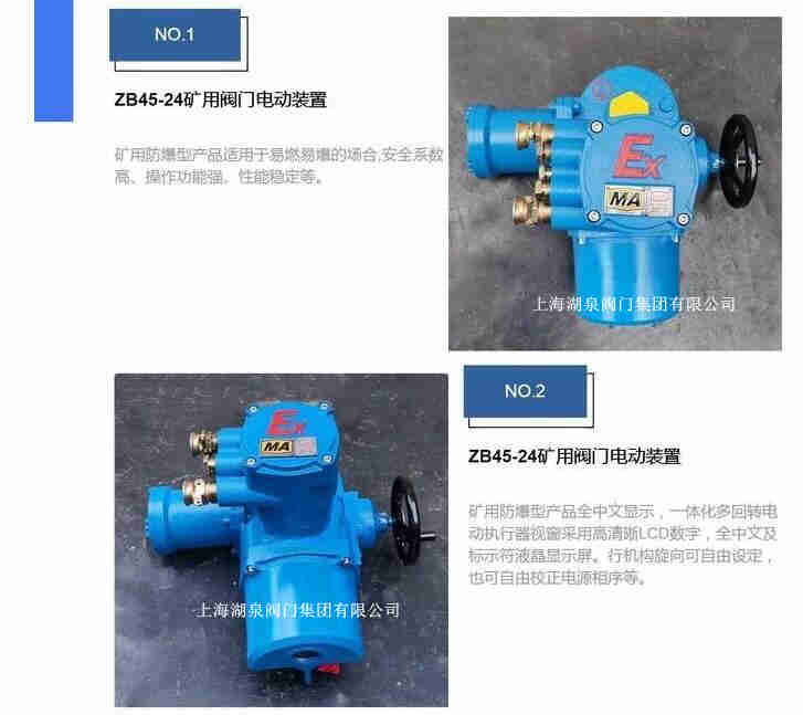 防爆型閥門電動(dòng)裝置說明書，技術(shù)條件